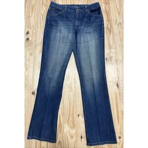 Bandolino Womens Lightweight Blue Denim Straight leg Jeans Sz 6